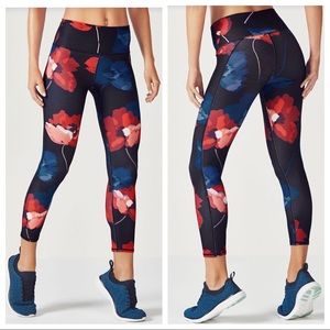 Fabletics High-Waisted Powerhold 7/8 Legging Sz XS